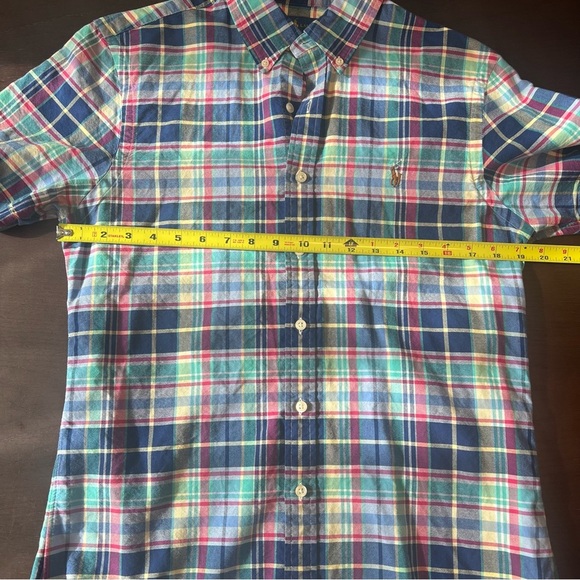 Ralph Lauren men’s slim fit 100% cotton short sleeve button down. Size M. - Picture 4 of 7